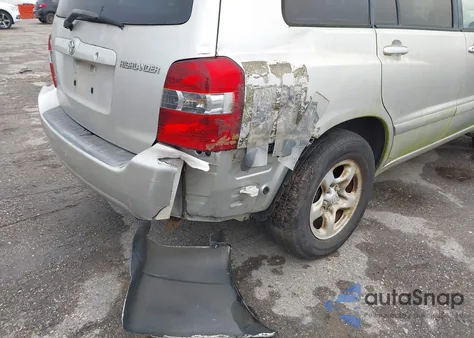 2005 Toyota Highlander V6 z USA, uszkodzony, nr VIN JTEDP21AX50062878